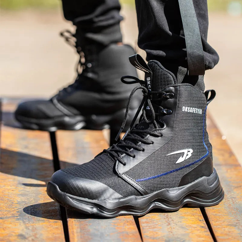 Wildking Lightweight High-Top Athletic Safety Boots R047