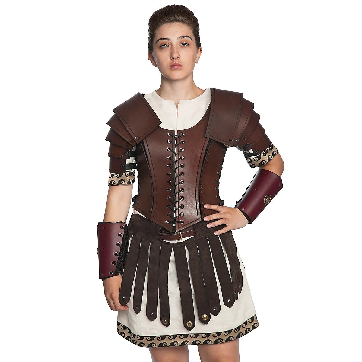 Wildking Medieval Viking Leather Armor Skirt