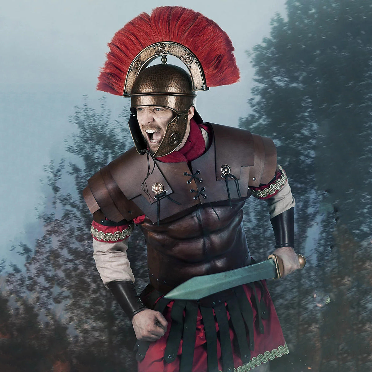 Wildking Medieval Viking Leather Armor Skirt