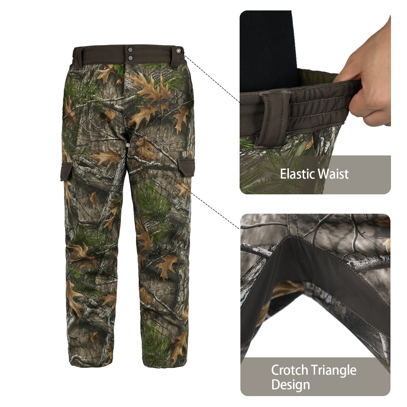 Wildking Men's Camouflage Nature Hunting Camouflage Hunting Pants 5.0