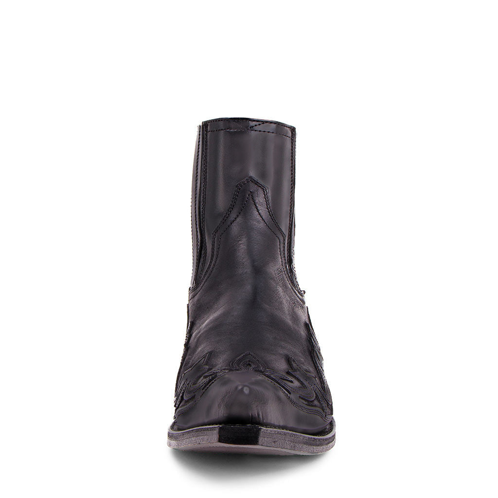 Wildking Men's Classic Embroidered Round Toe Western Cowboy Boots 9092