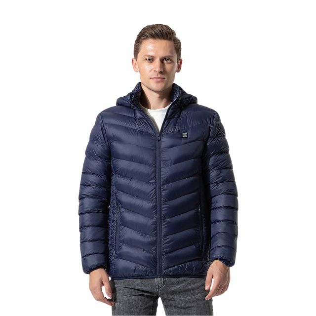 Wildking Men's Heating Long-Lasting Warm Down Jacket