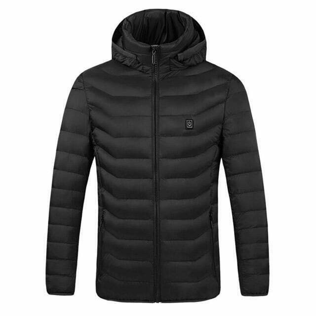 Wildking Men's Heating Long-Lasting Warm Down Jacket