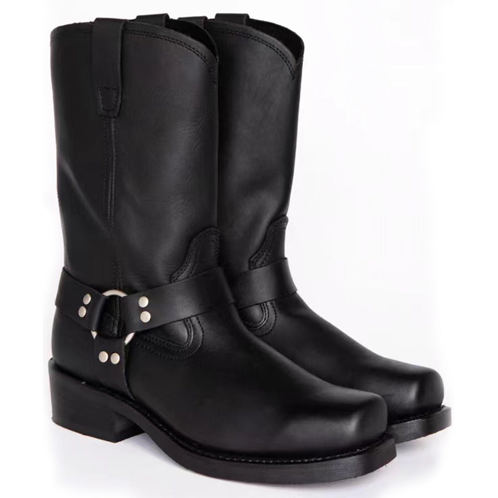 Wildking Men's Heightened Handmade Leather Western Cowboy Boots 1031