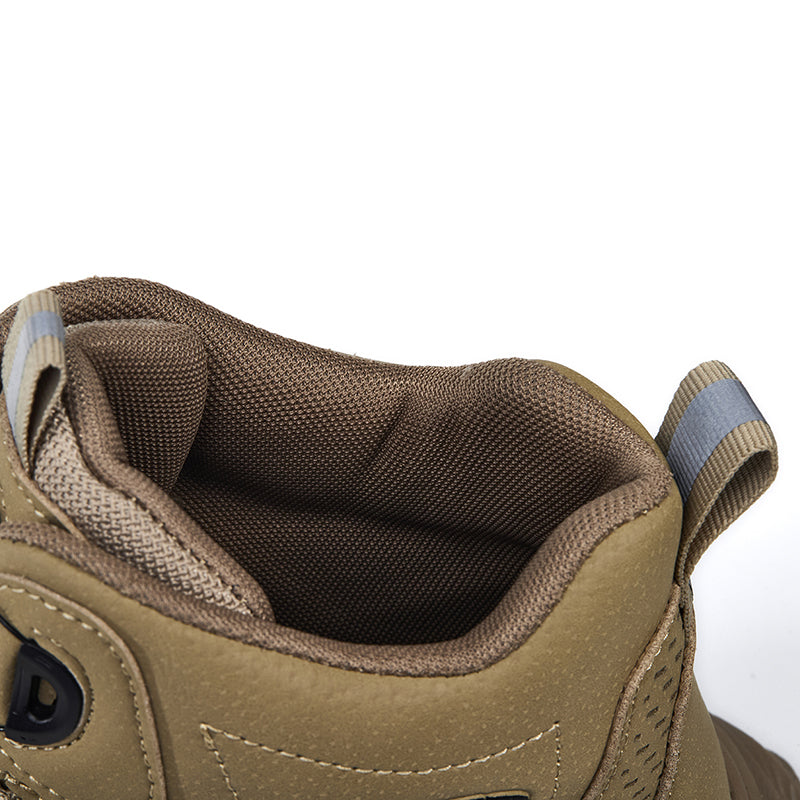 Wildking Men's High Top Steel Toe Safety Boots with Dial System – Puncture Resistant Work Boots R052