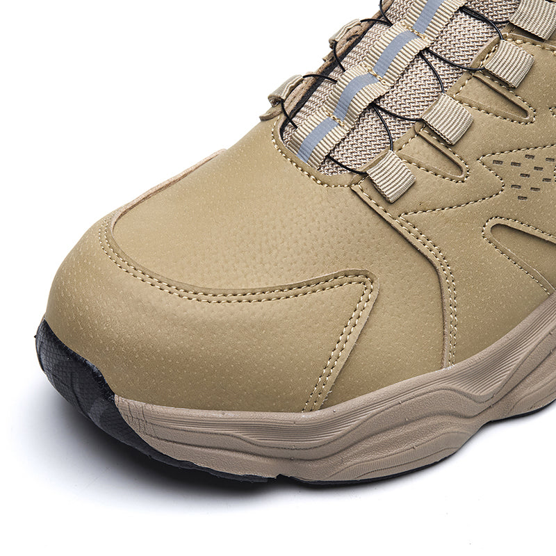 Wildking Men's High Top Steel Toe Safety Boots with Dial System – Puncture Resistant Work Boots R052