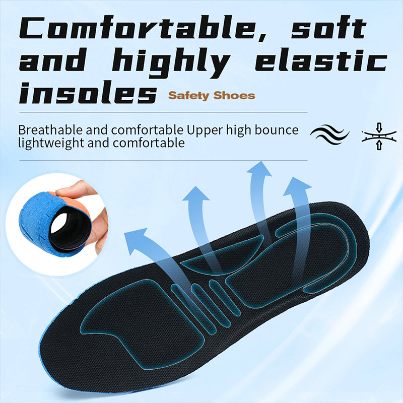 Wildking Men's High Top Steel Toe Safety Boots with Dial System – Puncture Resistant Work Boots R055