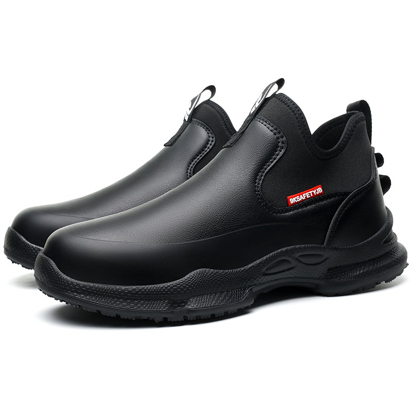 Wildking Men's Lightweight Non-Slip Chef Shoes – Comfortable & Wear-Resistant Kitchen Work Shoes R053
