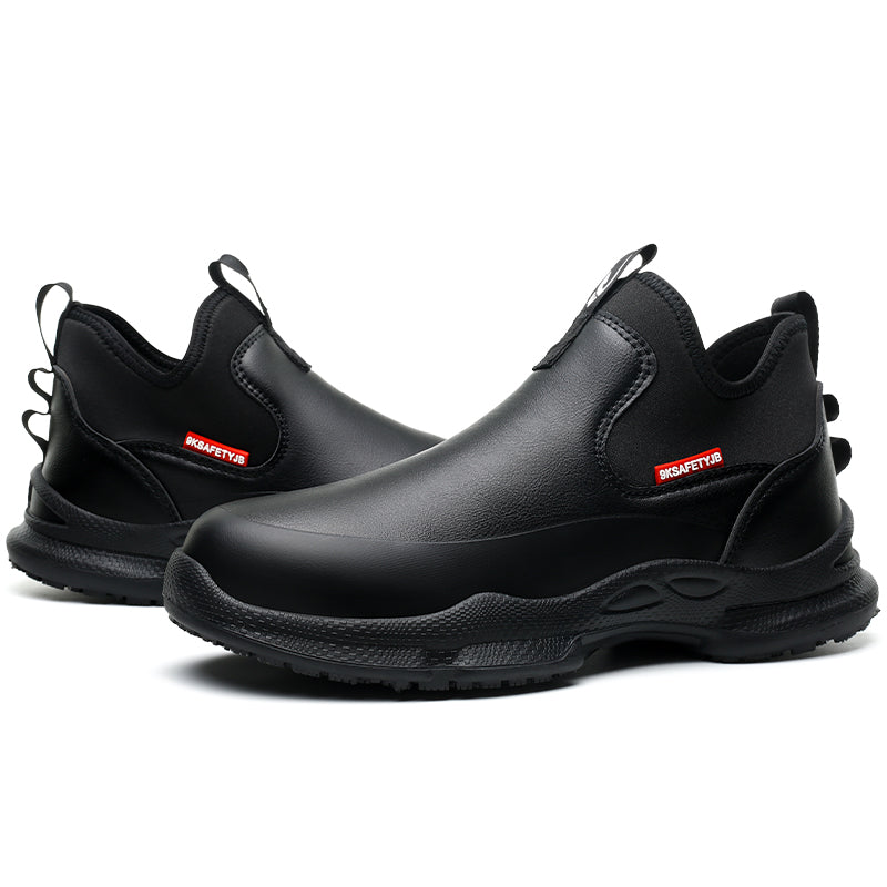 Wildking Men's Lightweight Non-Slip Chef Shoes – Comfortable & Wear-Resistant Kitchen Work Shoes R053