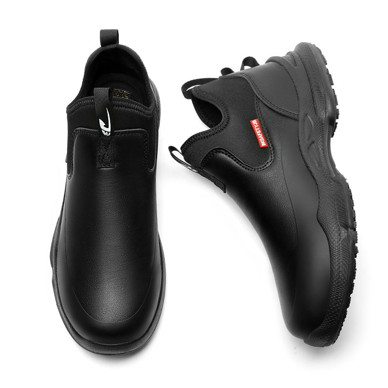 Wildking Men's Lightweight Non-Slip Chef Shoes – Comfortable & Wear-Resistant Kitchen Work Shoes R053