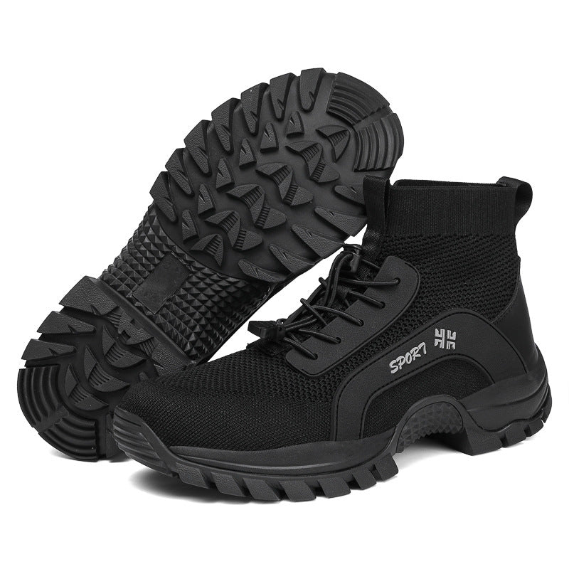 Wildking Men's Mid-Top Anti-Slip & Wear-Resistant Hiking Shoes A356