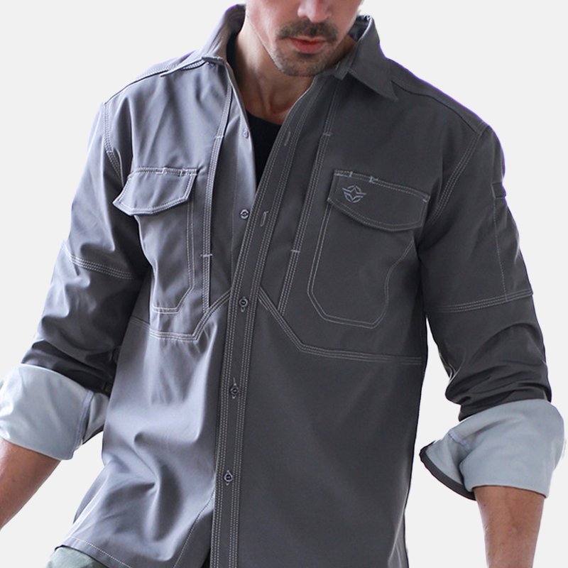 Wildking Men's Outdoor Fleece Hiking Shirt