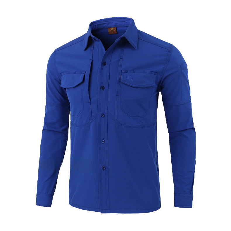 Wildking Men's Outdoor Fleece Hiking Shirt