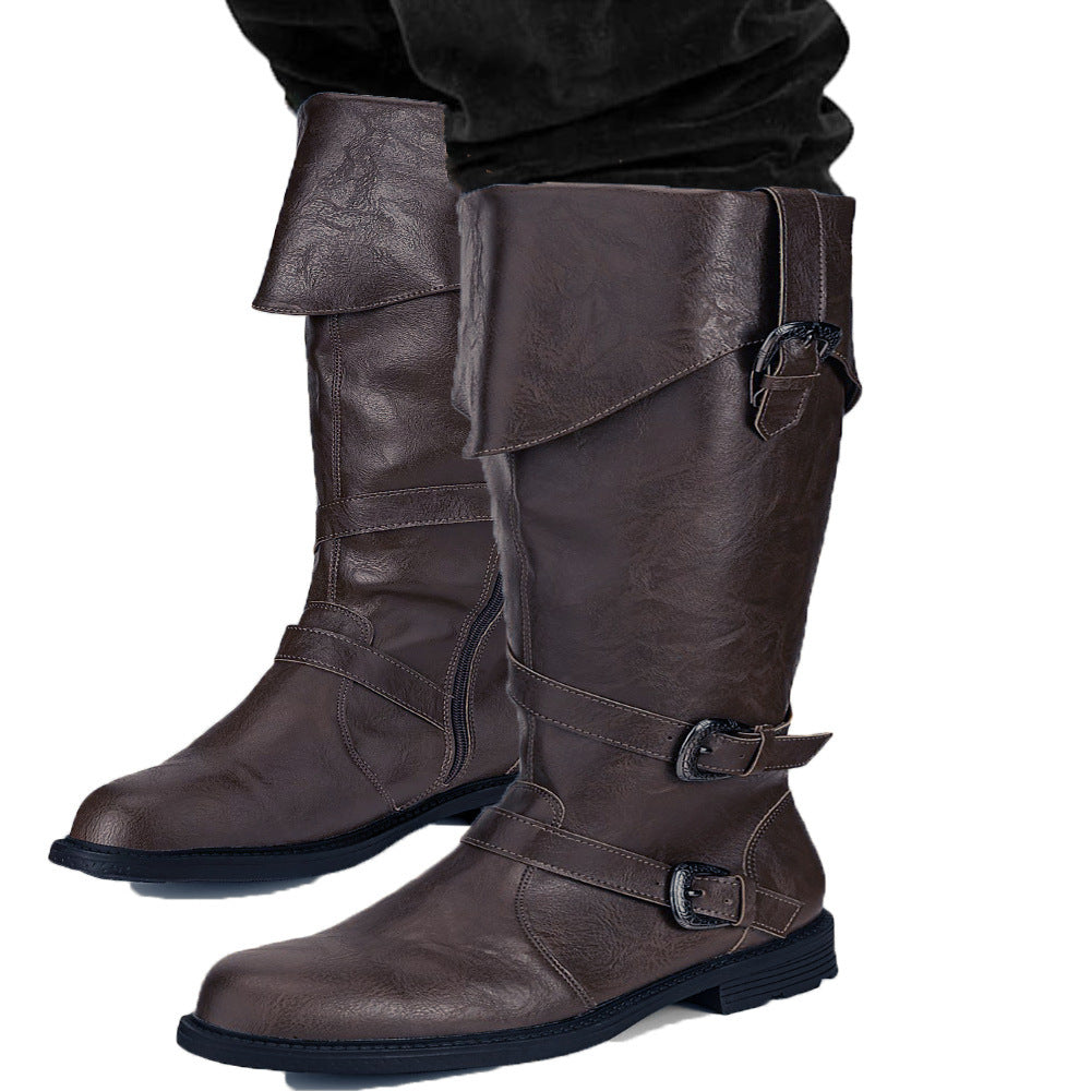 Wildking Men's Retro Medieval Renaissance Halloween Performance Shoes B1034