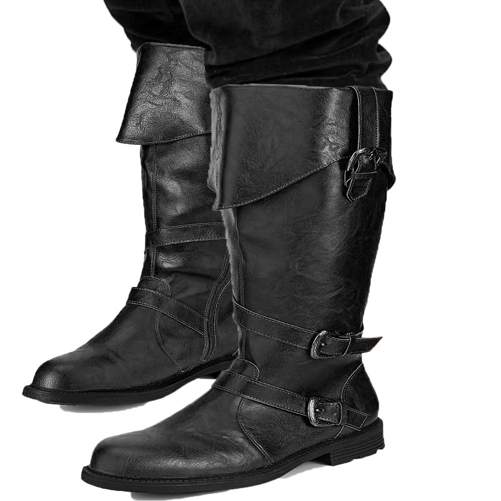 Wildking Men's Retro Medieval Renaissance Halloween Performance Shoes B1034