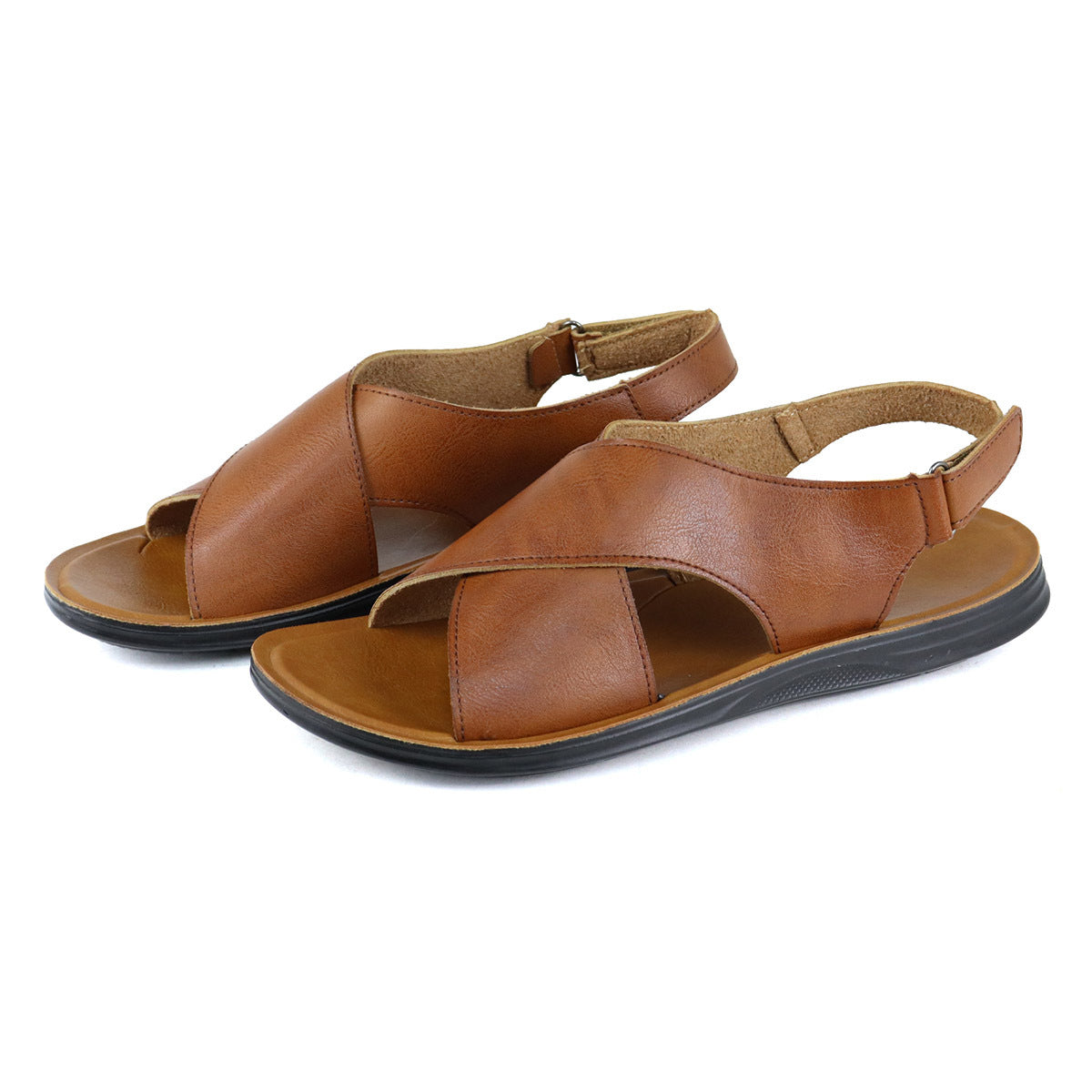 Wildking Men’s Roman-Style Soft Sole Breathable Sandals 2407