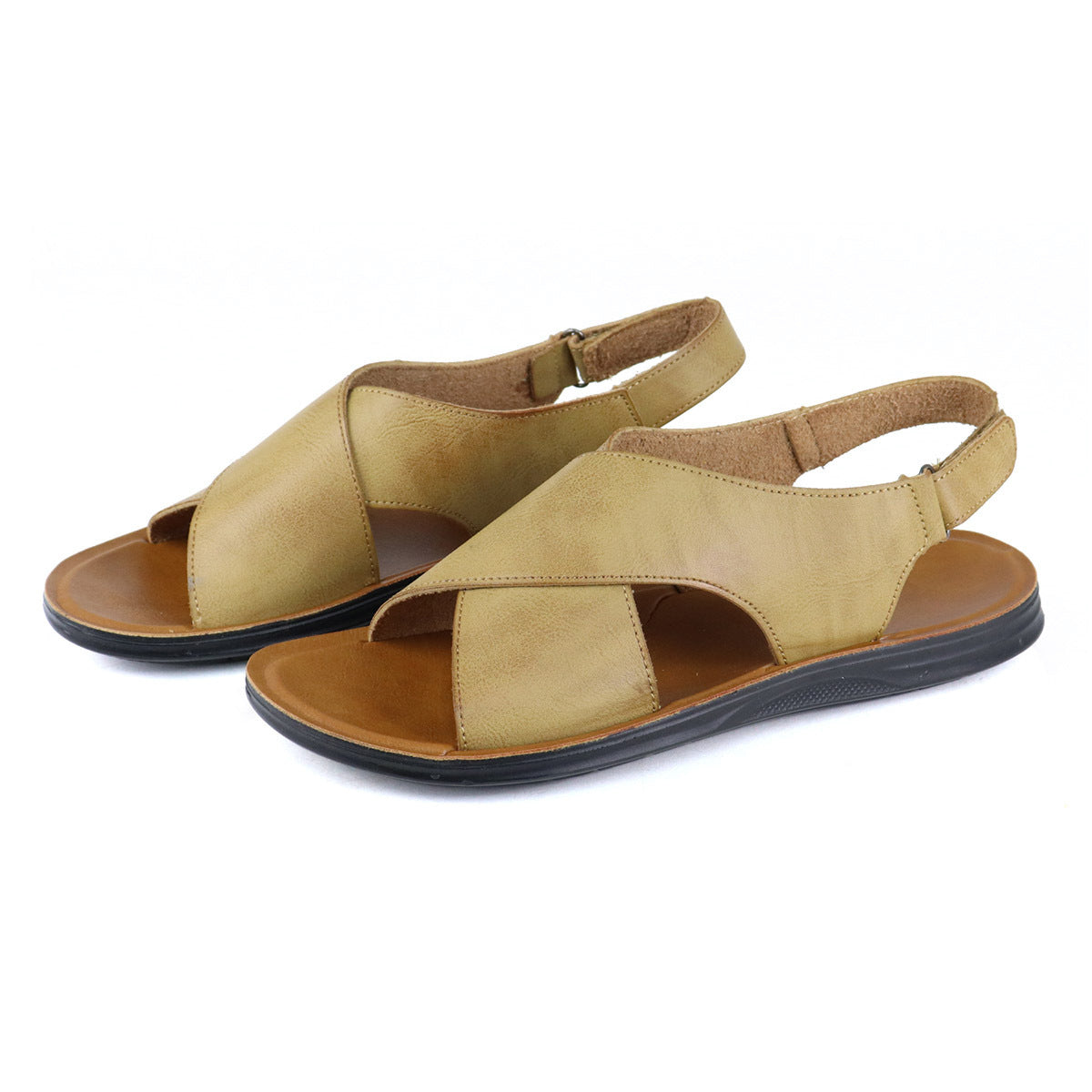 Wildking Men’s Roman-Style Soft Sole Breathable Sandals 2407