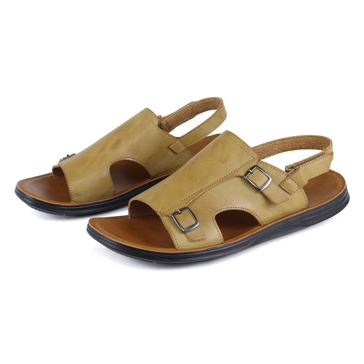 Wildking Men’s Roman-Style Soft Sole Breathable Sandals 2407
