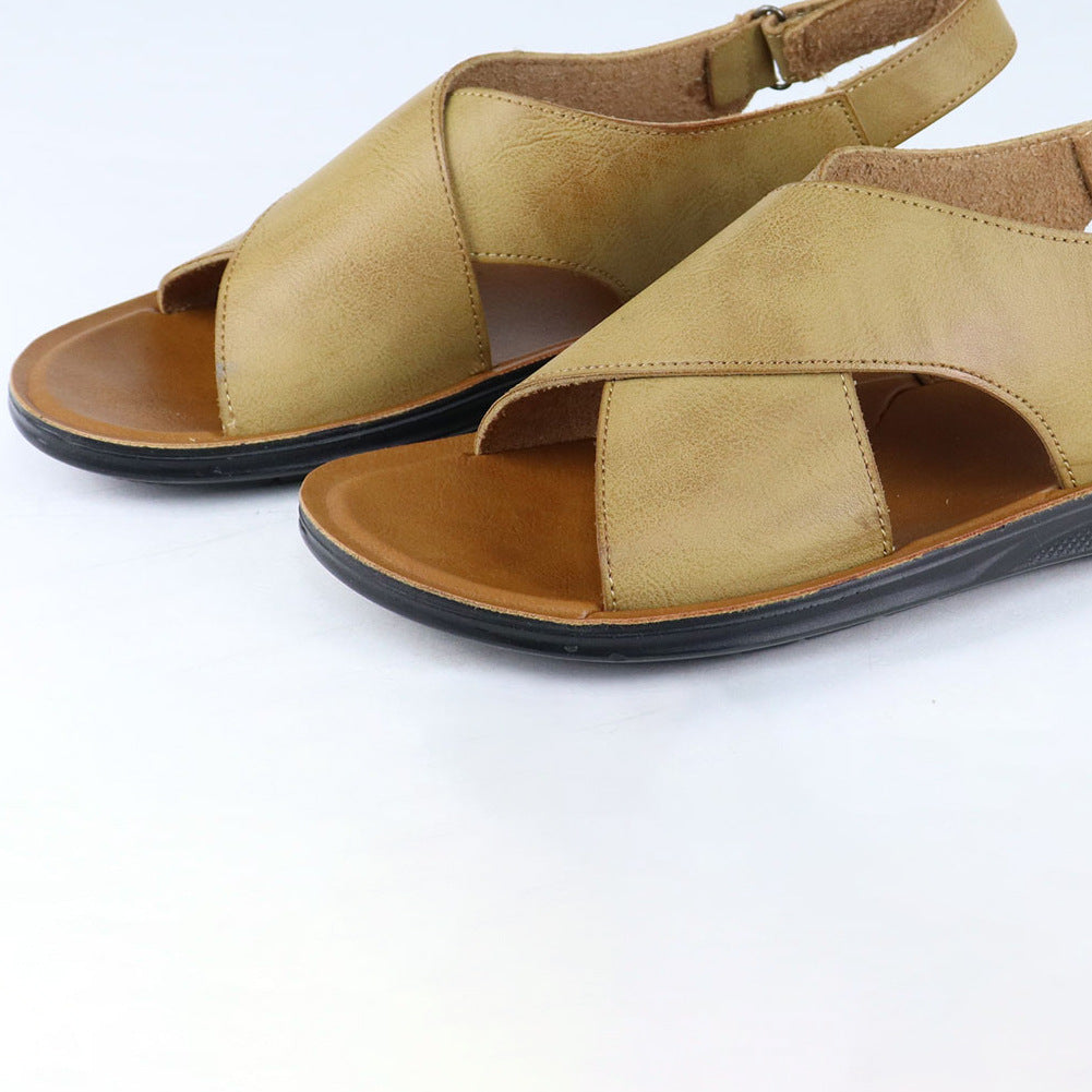 Wildking Men’s Roman-Style Soft Sole Breathable Sandals 2407