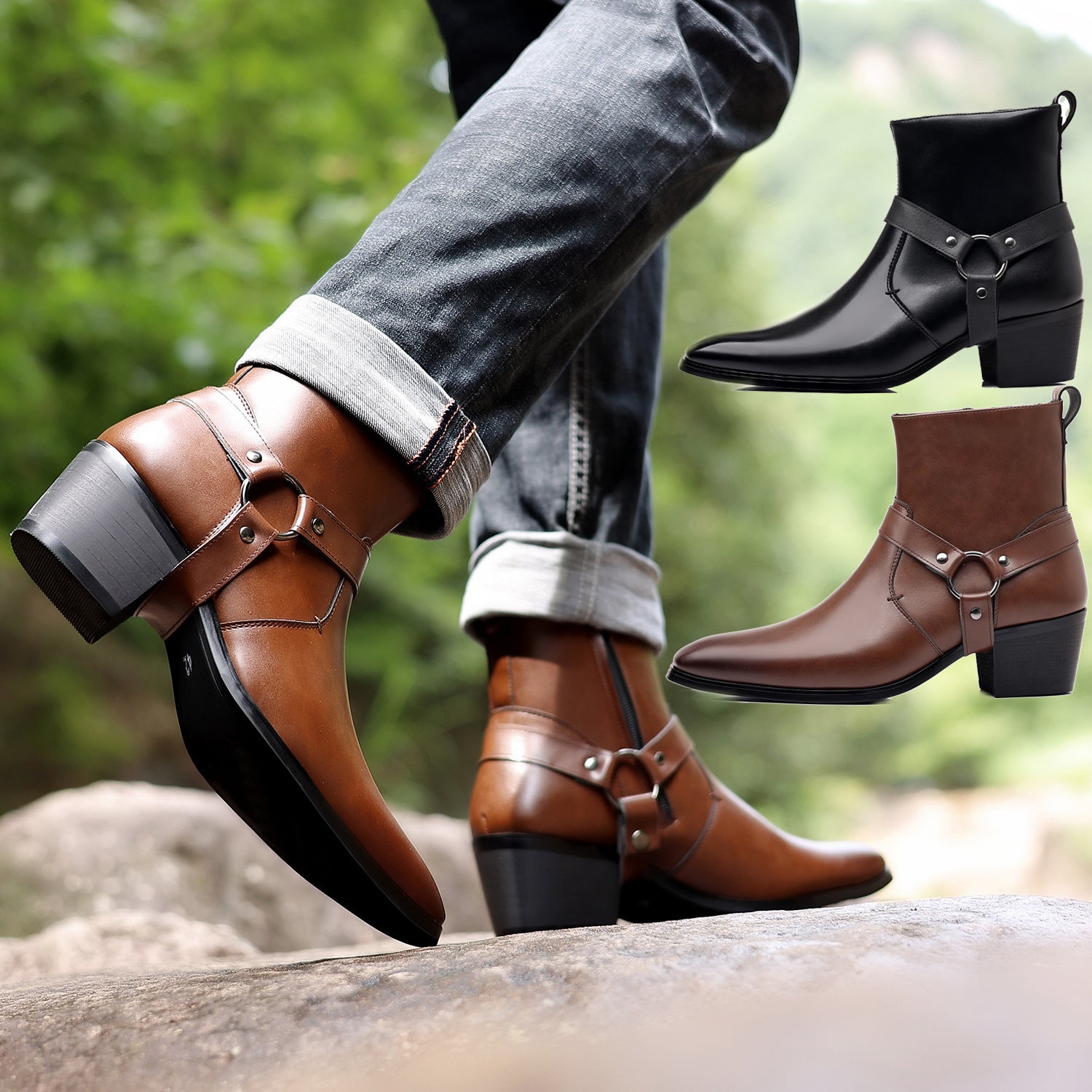 Wildking Men's Root Chelsea Zipper Dress Boot 9093 WildKing Wildking Men's Root Chelsea Zipper Dress Boot 9093 WildKing