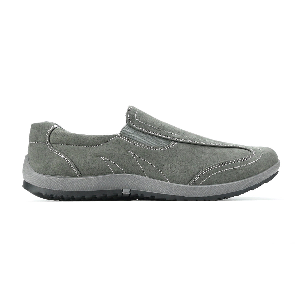 Wildking Men’s Slip-On Casual Soft Sole Leather Walking Shoes D205