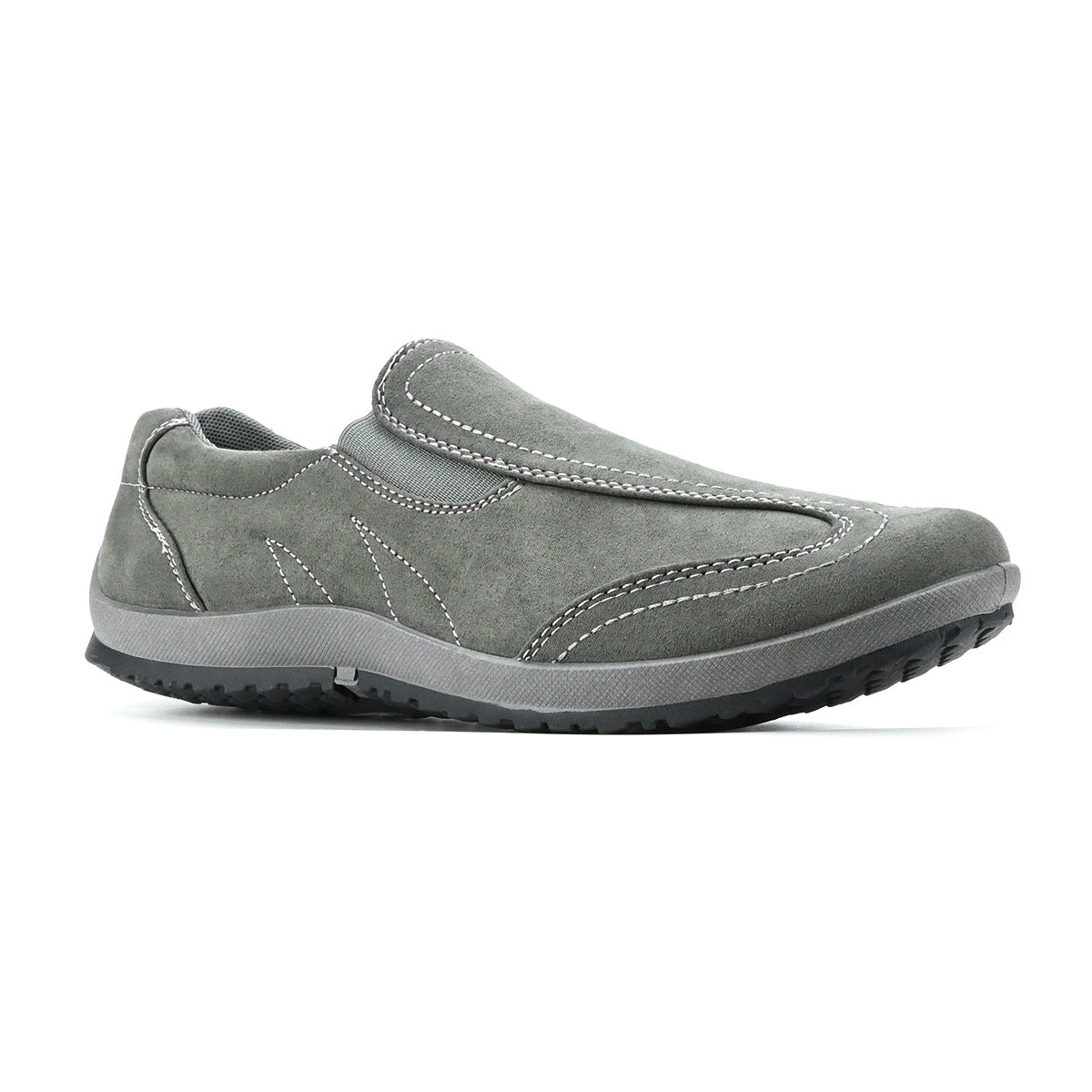 Wildking Men’s Slip-On Casual Soft Sole Leather Walking Shoes D205