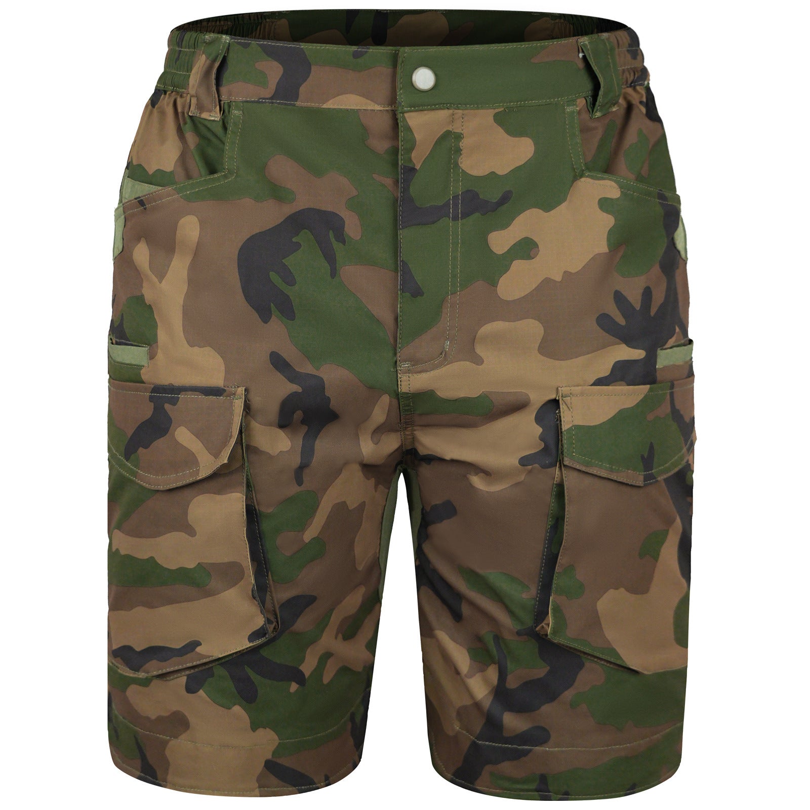 Wildking Men's Tactical Camo Quick-Dry Breathable Multi-Pocket Cargo Shorts