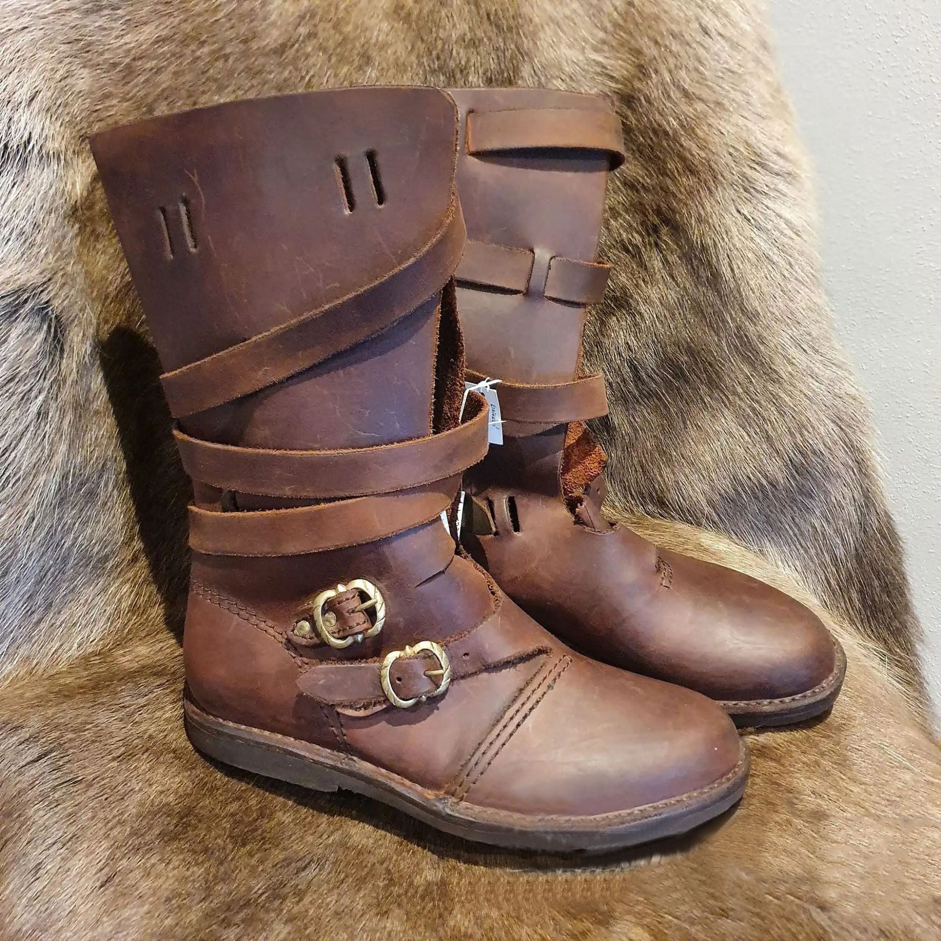 Wildking Men’s Viking Medieval Renaissance Boots B1056