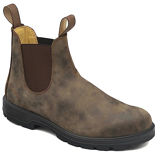 Wildking Men's Waterproof Leather Dress Boots Chelsea Vintage Couple Boots 6585, Brown / 7 Wildking Men's Waterproof Leather Dress Boots Chelsea Vintage Couple Boots 6585, Brown / 7
