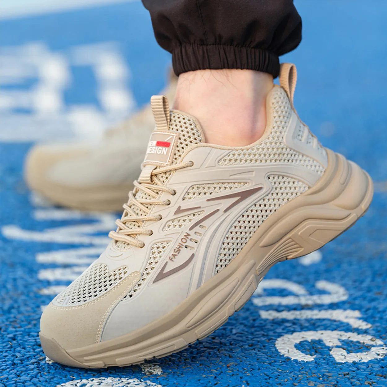 Wildking Mesh Work Shoes – Ultra-Breathable, Lightweight & Slip-Resistant R042