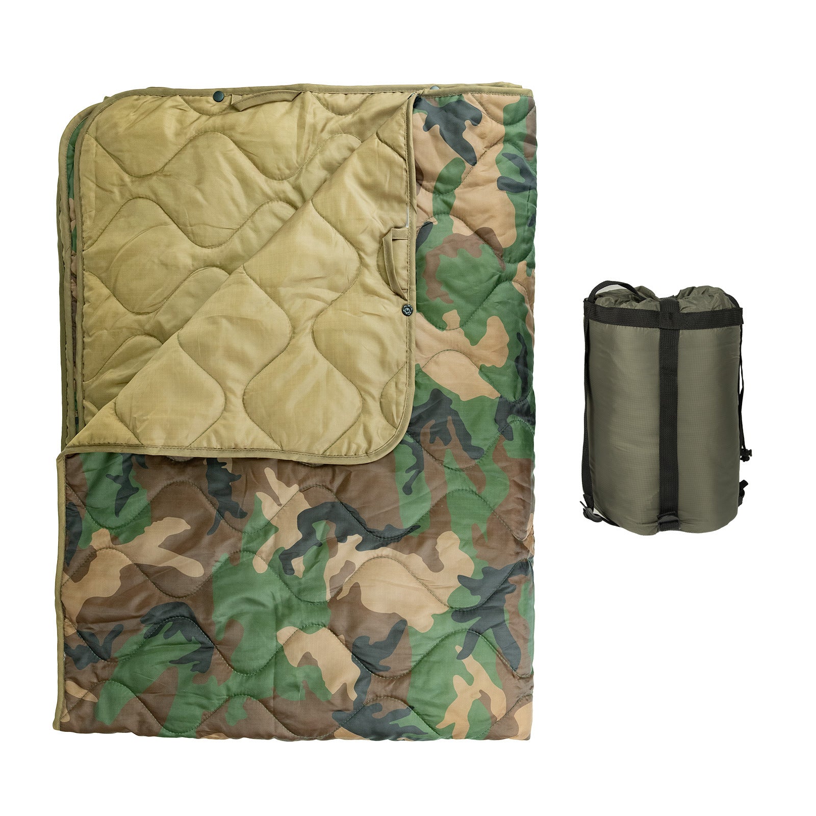Wildking Multipurpose Camouflage Convenient Picnic Camping Quilt