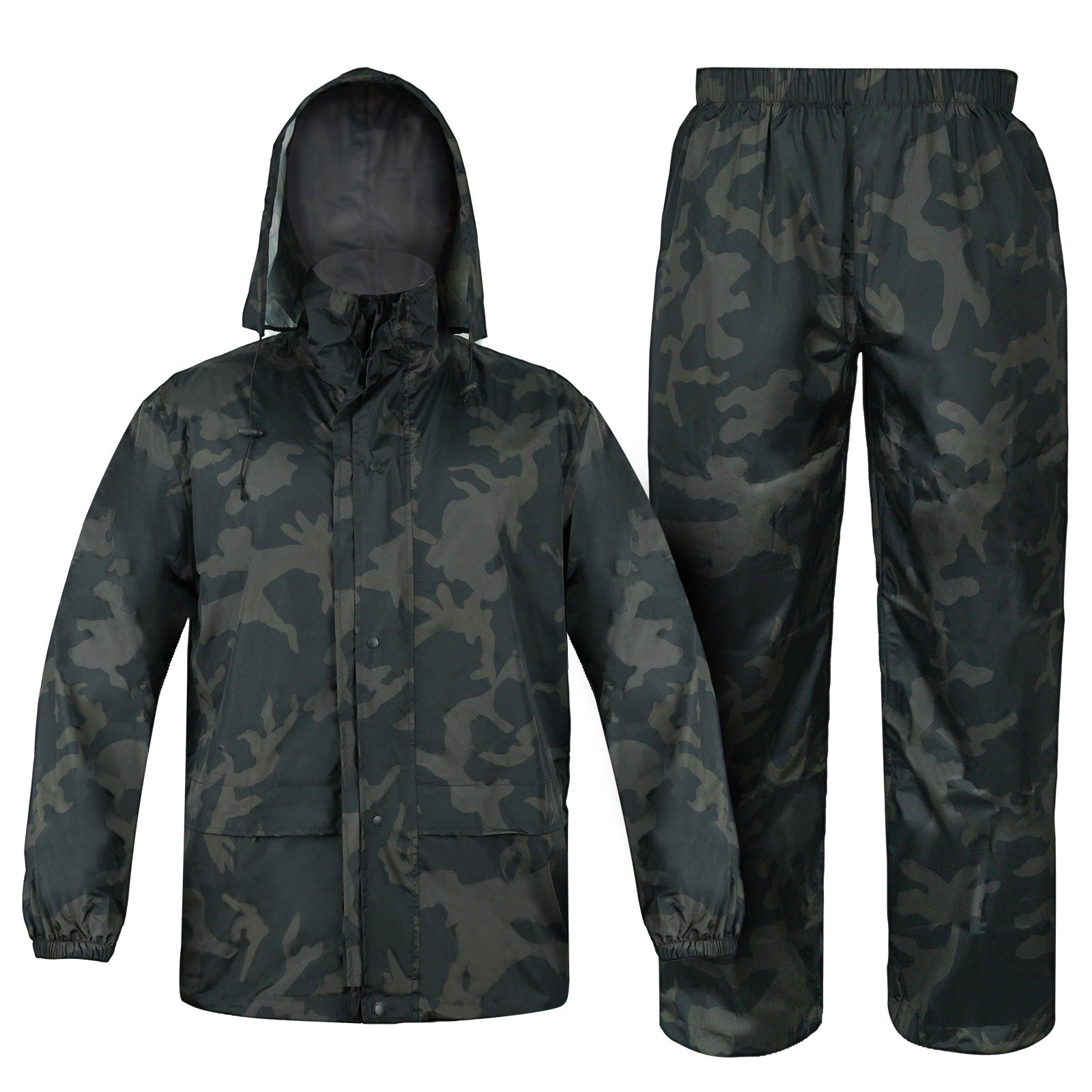 Wildking Waterproof and Windproof Hunting and Riding Lightweight Raincoat Set - Split