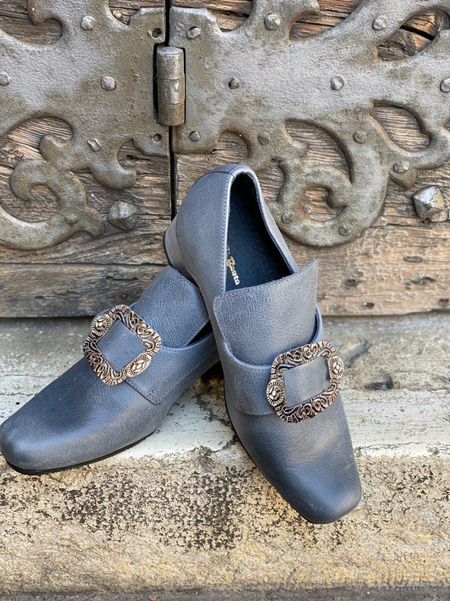 Wildking Vintage 18th Century Medieval Renaissance Halloween Shoes B2006