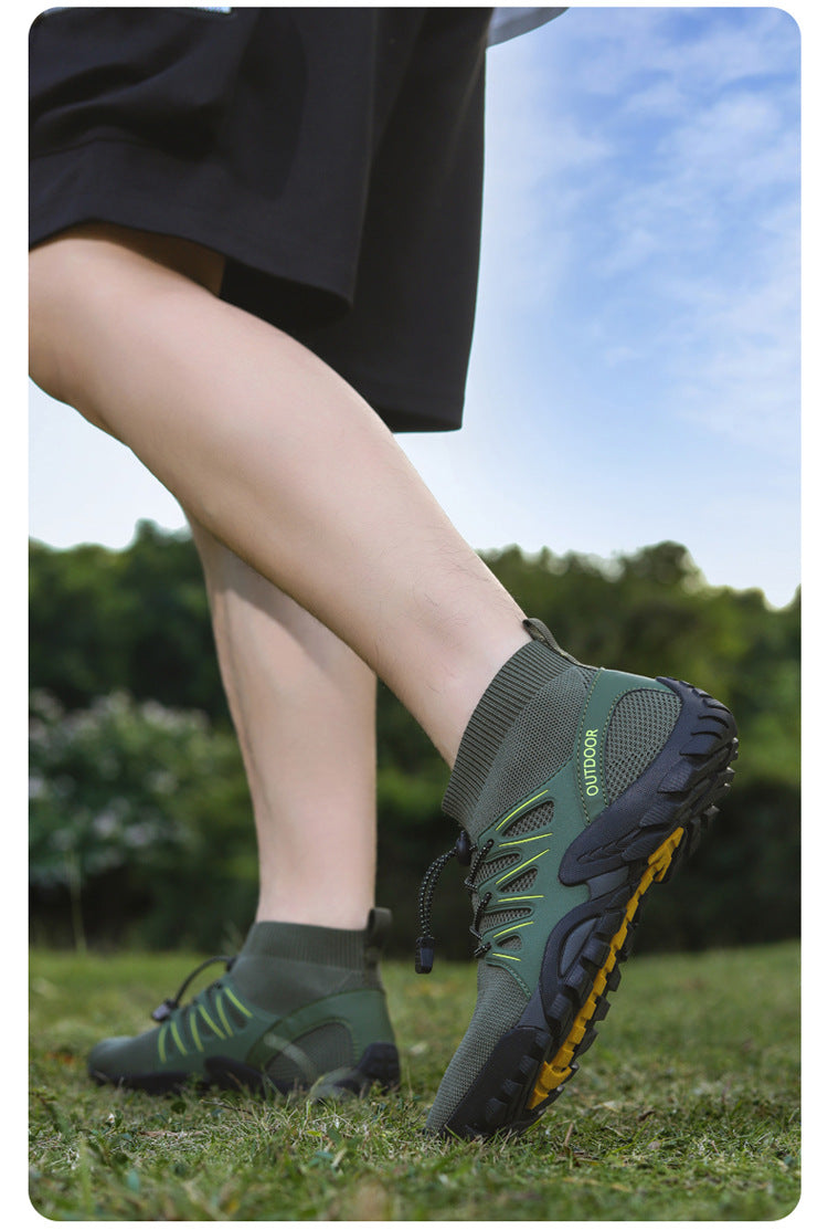 Wildking All-Terrain Quick-Dry Hiking and Mountaineering Barefoot Shoes 6.0