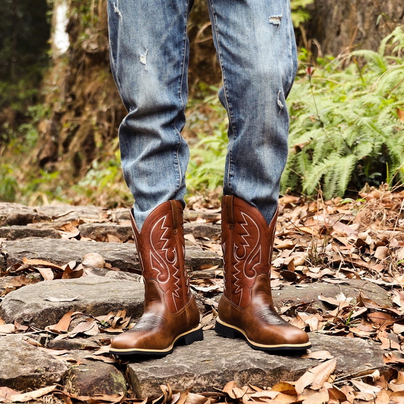 High top western boots clearance