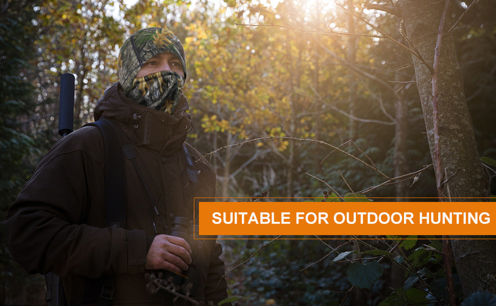Wildking Hunting Bionic Camouflage Windproof Warm Hood