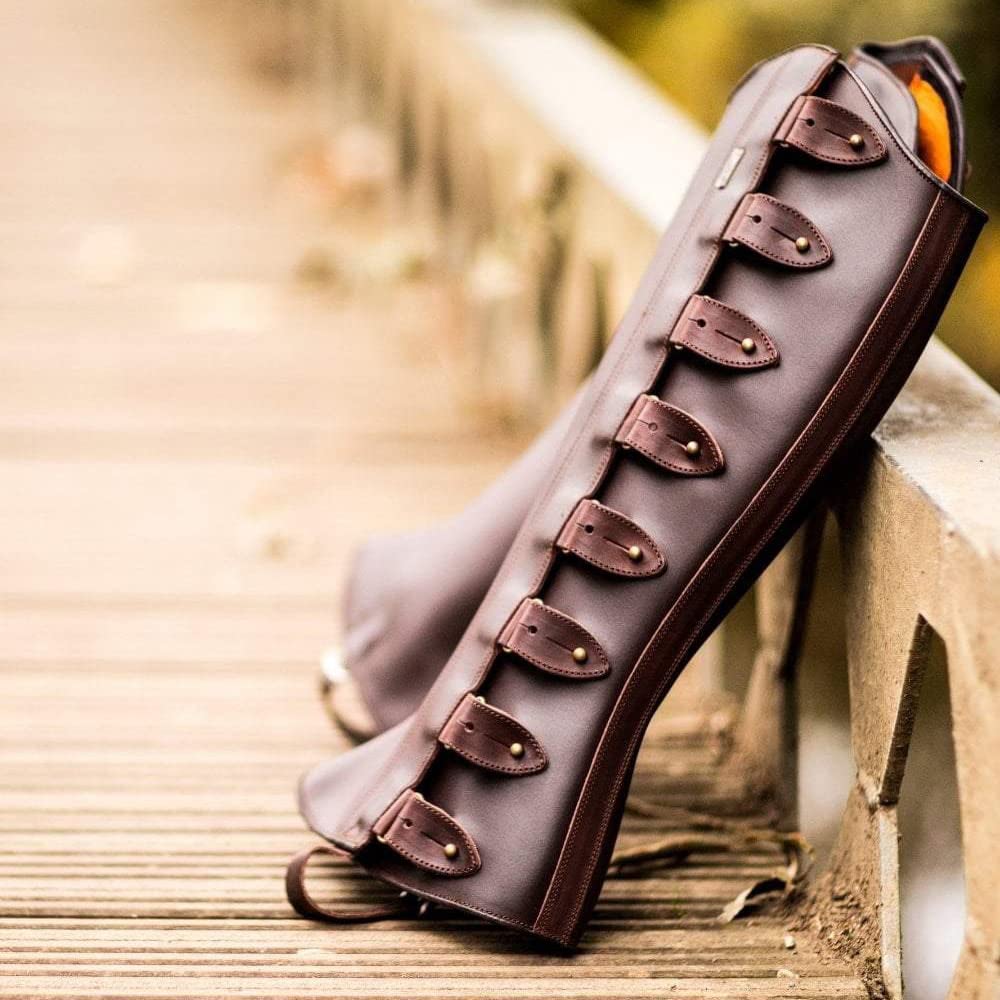 Wildking Retro Medieval Renaissance Adjustable Steampunk Gaiters