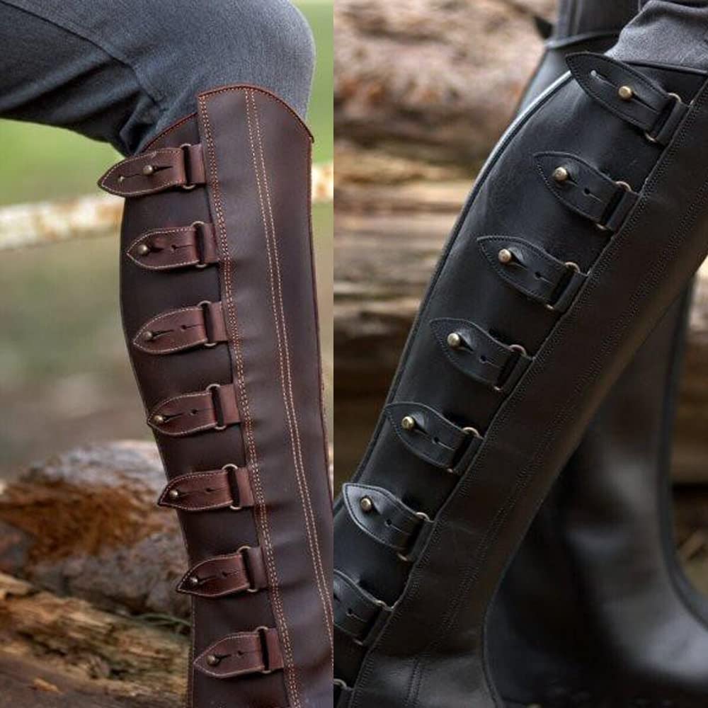 Wildking Retro Medieval Renaissance Adjustable Steampunk Gaiters