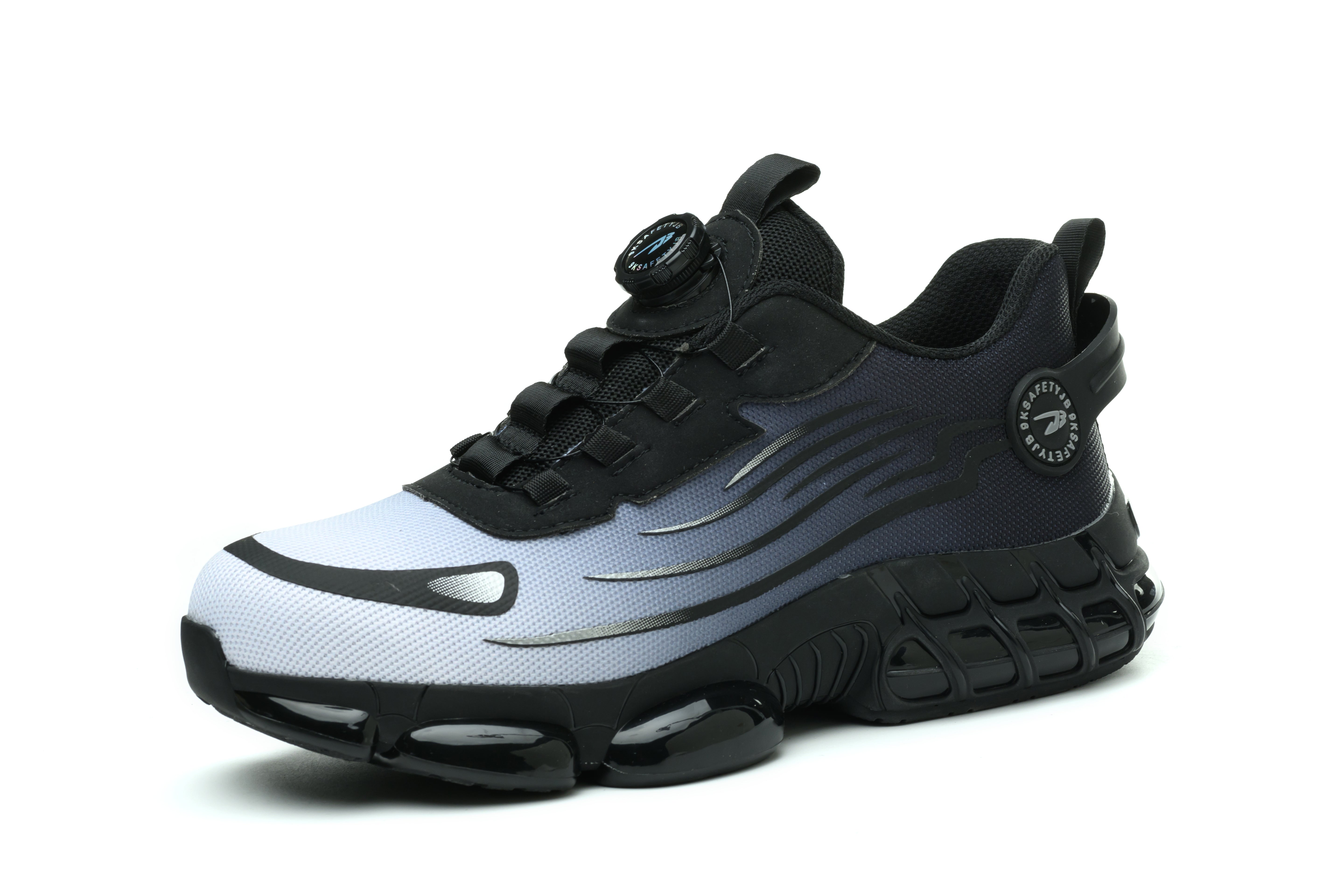 Wildking Rotating Button Safety Shoes Anti-smash Anti-puncture Work Shoes R001