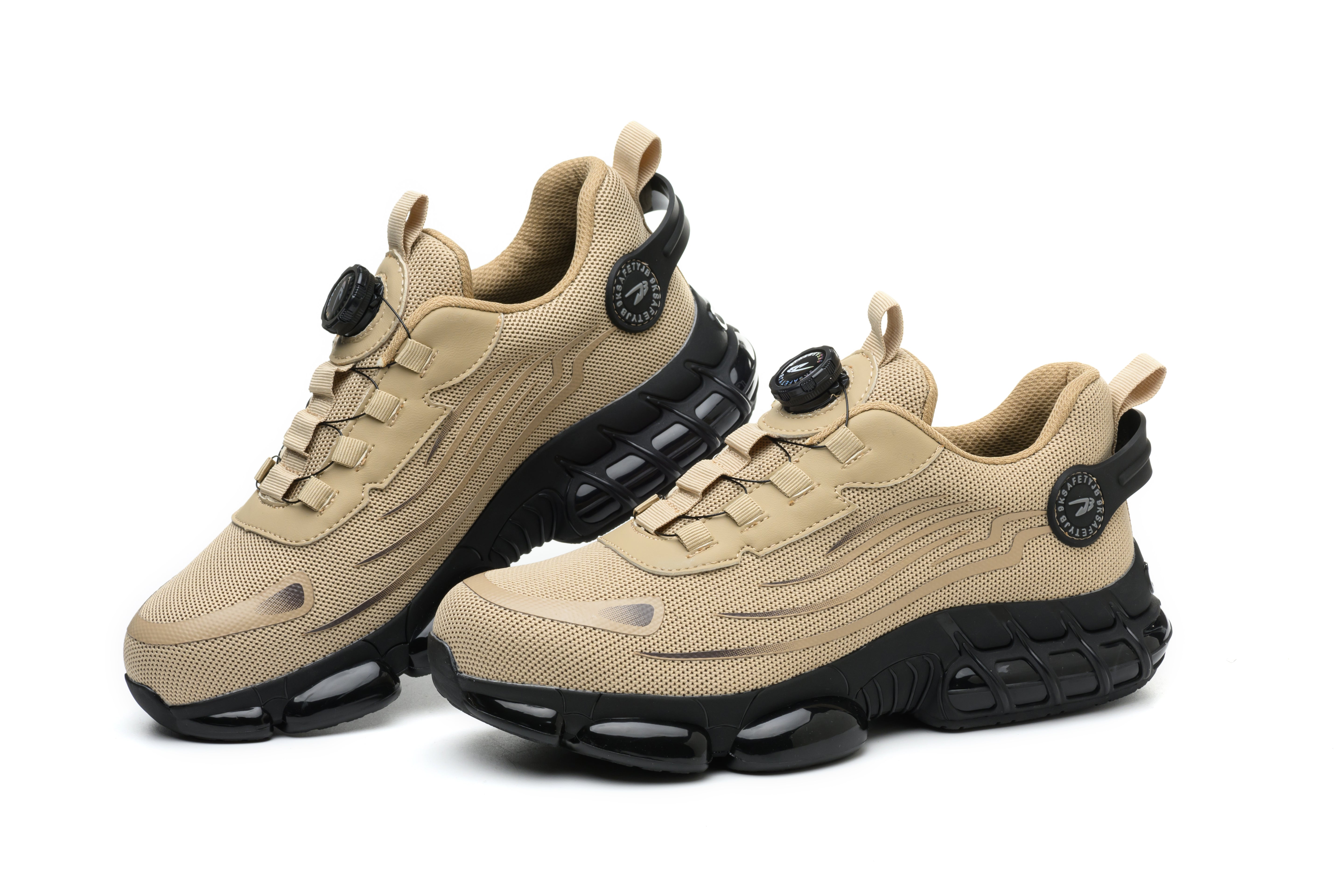 Wildking Rotating Button Safety Shoes Anti-smash Anti-puncture Work Shoes R001